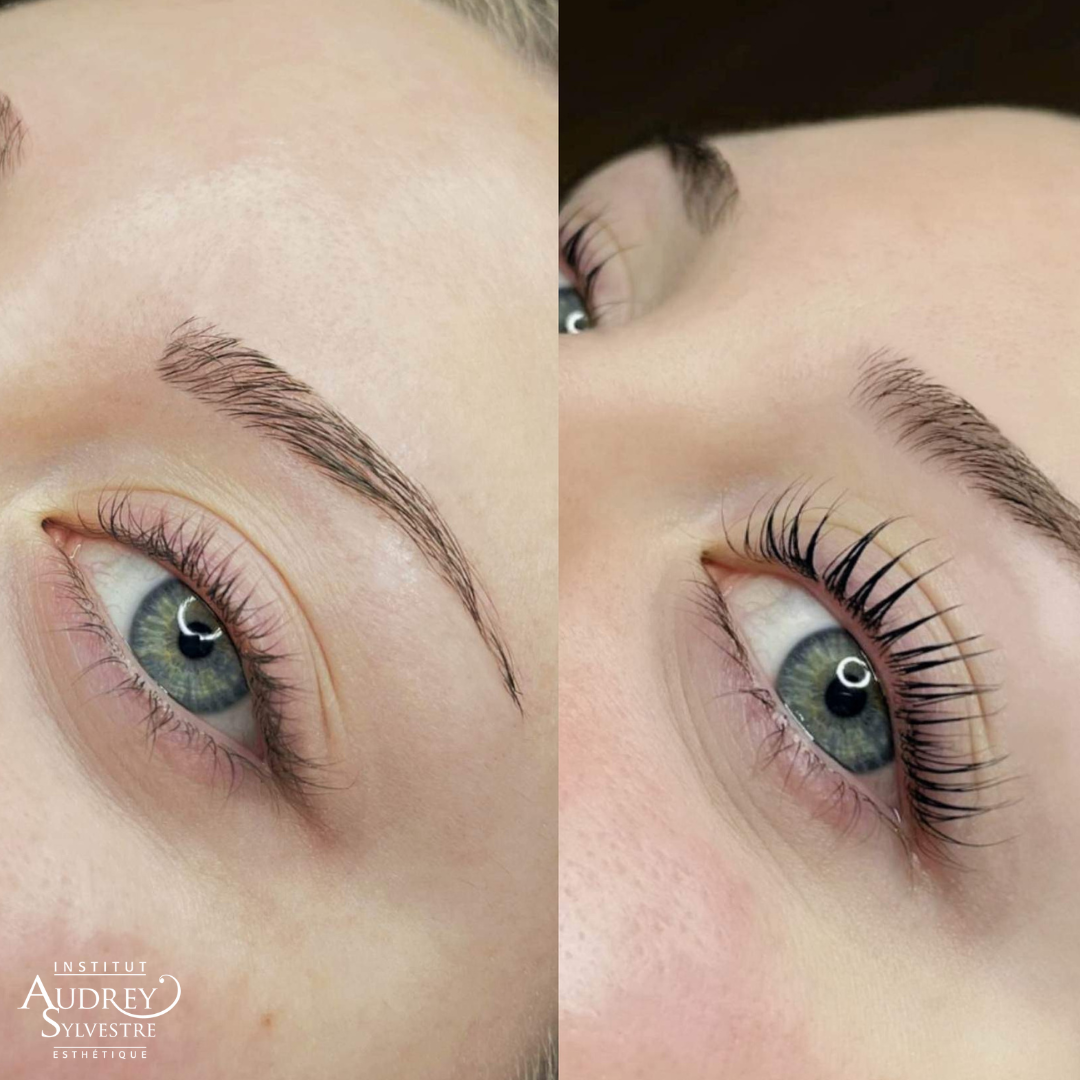 Rehaussement et teinture des cils
